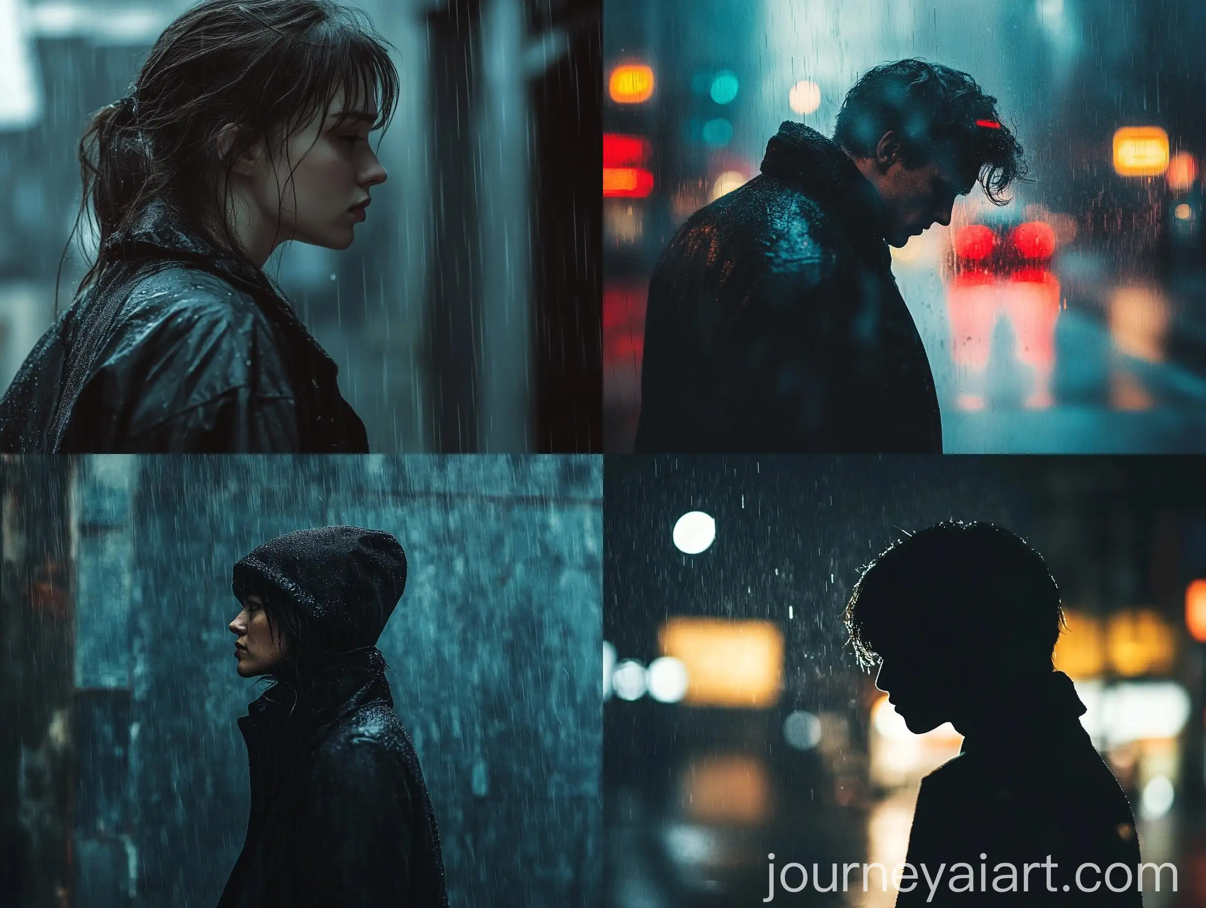 Solitary-Figure-Walking-in-Rain-with-Contemplative-Expression