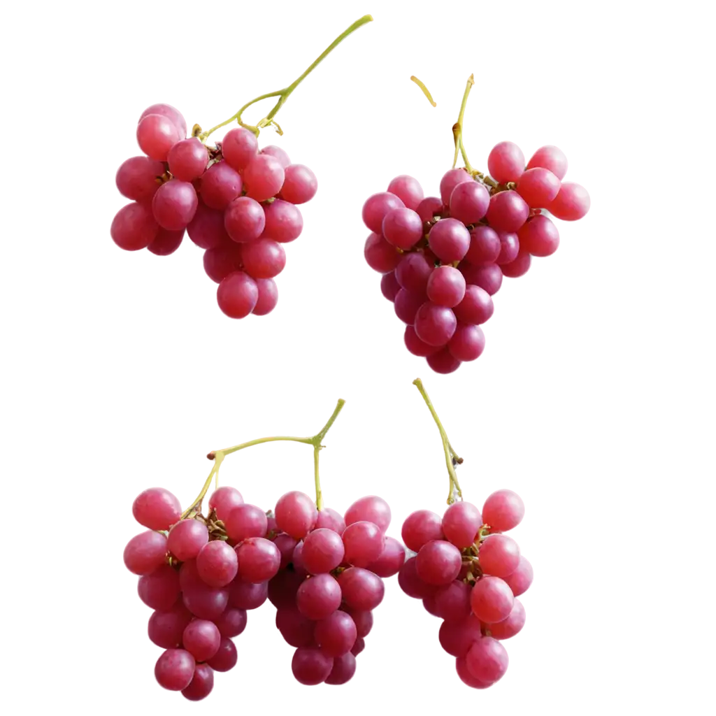 Stunning-Pink-and-Red-Grapes-PNG-Image-HighQuality-Visual-for-Creative-Projects