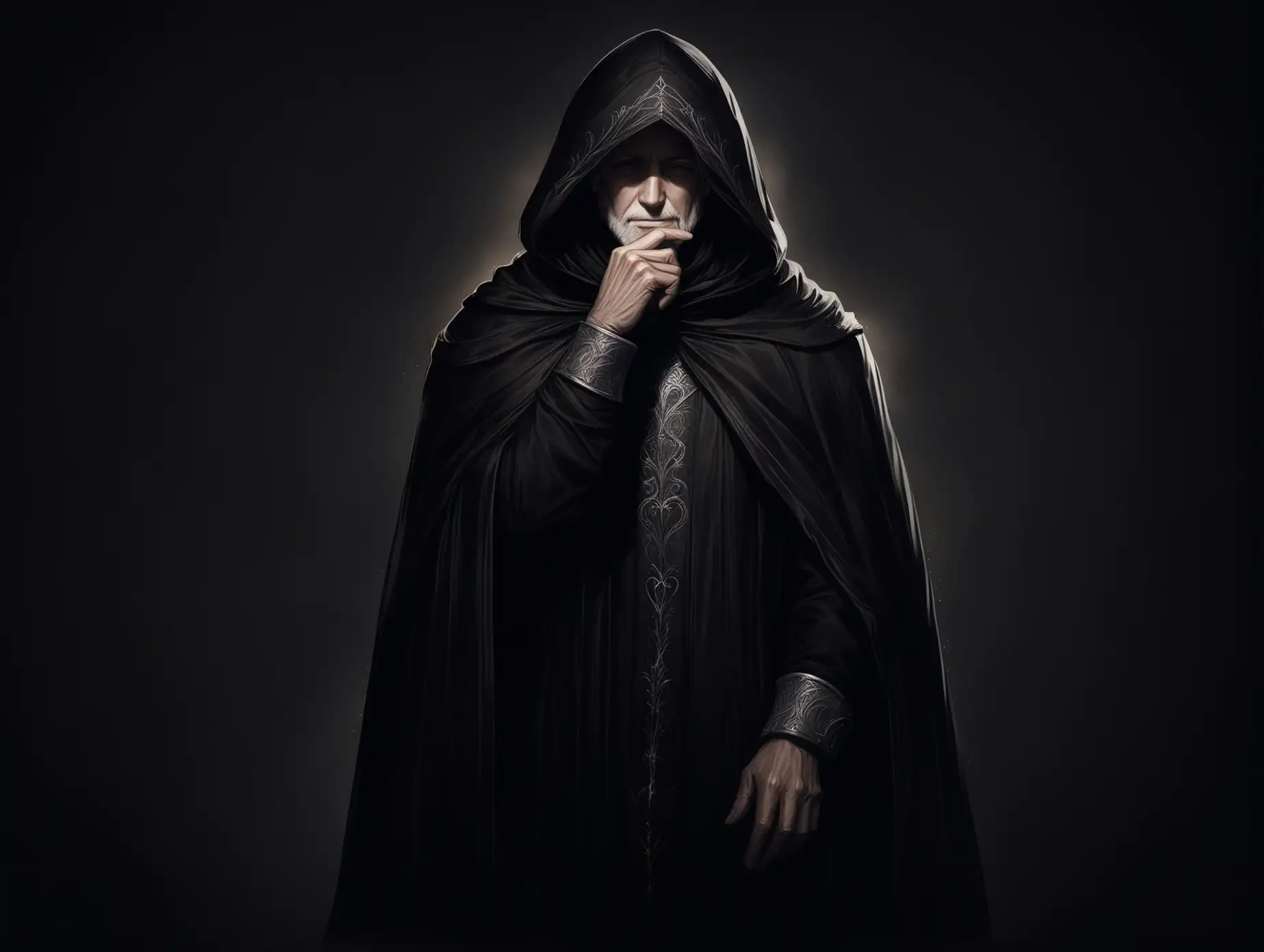 Mysterious-Grandfather-in-a-Dark-Cloak