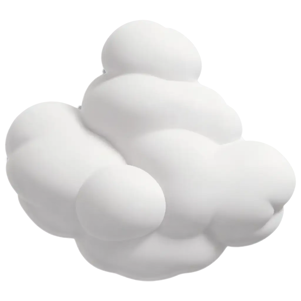 3D-Cartoon-White-Cloud-PNG-HighQuality-Transparent-Image-for-Versatile-Use