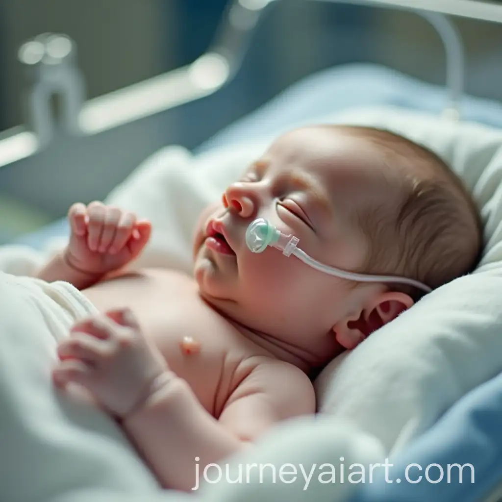 Newborn-Baby-in-NICU-with-Natural-Lighting-and-Medical-Equipment