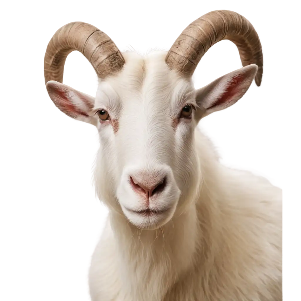 HighQuality-Saanen-Goat-Face-PNG-Image-for-Versatile-Applications