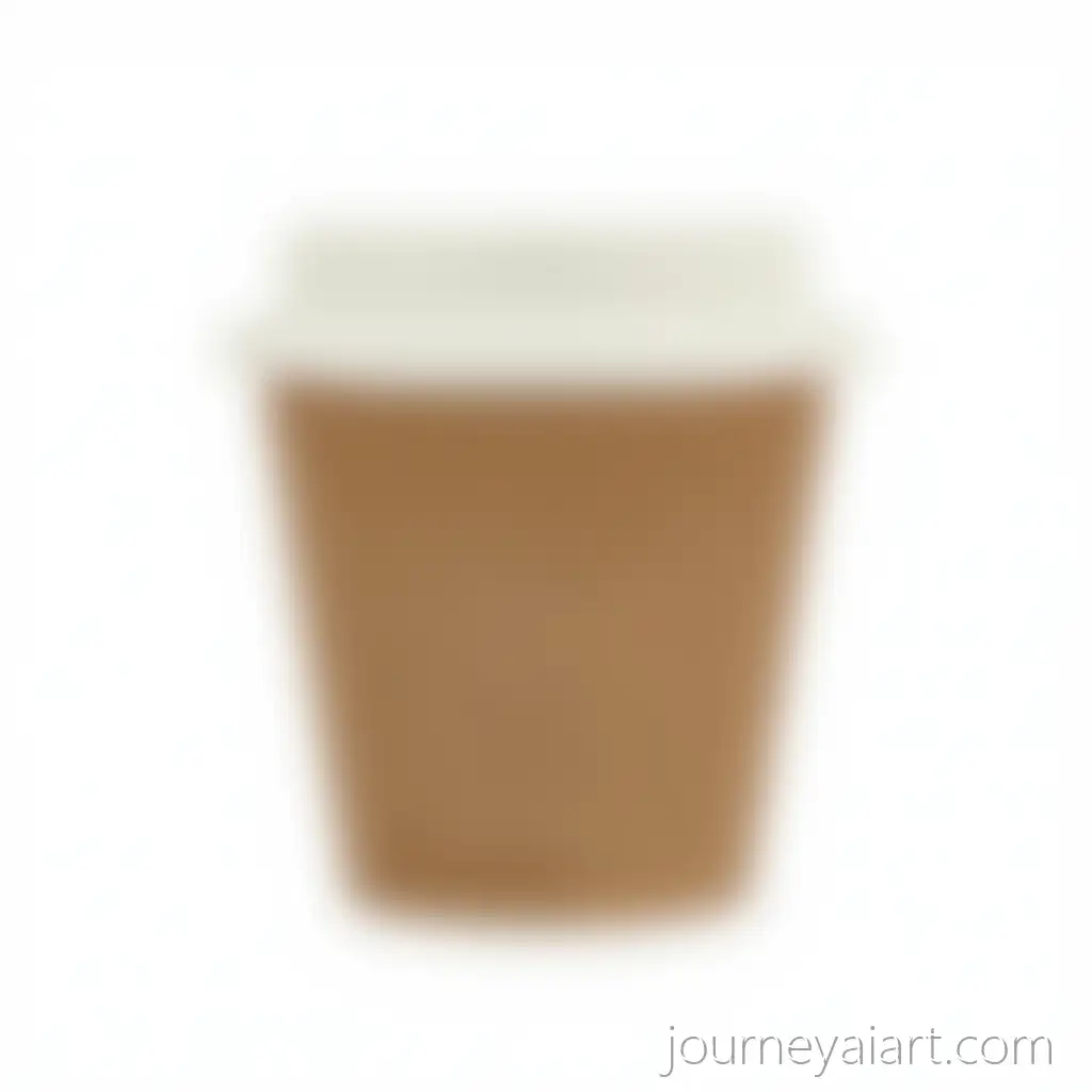 Hot-Espresso-in-White-Paper-Cup-on-Minimalist-White-Background