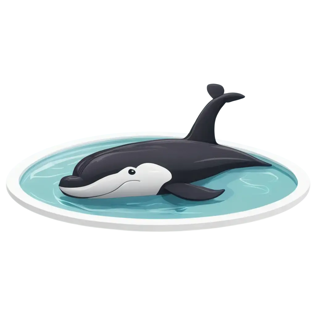 Whale-Swimming-in-a-Small-Swimming-Pool-PNG-Image-Perfect-for-Fun-and-Quirky-Illustrations