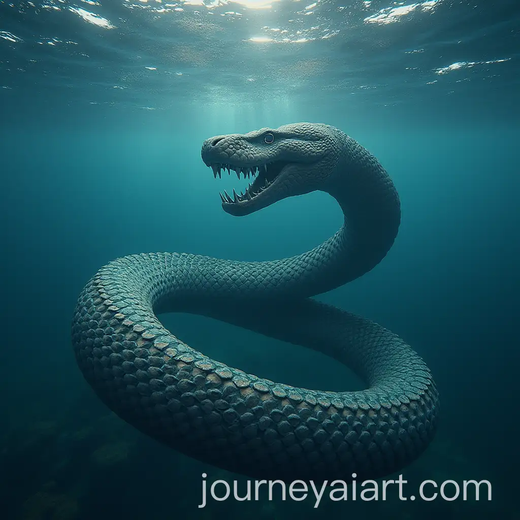 Giant-Snake-in-Space-Surrounded-by-an-Ocean-of-Stars