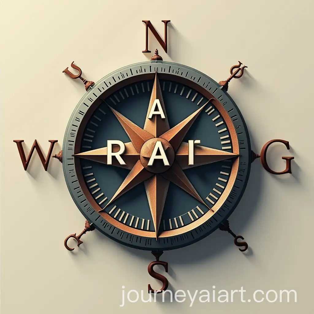 Minimalistic-Compass-Logo-with-RAG-Directions-and-KULTUR-Edge