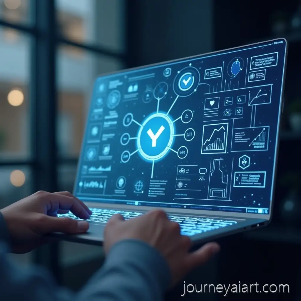 Marketing-Business-Concept-on-Virtual-ScreenAI-Art-Prompt-Expansion