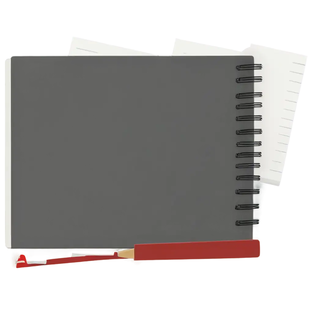 HighQuality-Notebook-for-Notes-PNG-Perfect-for-Clipart-Use