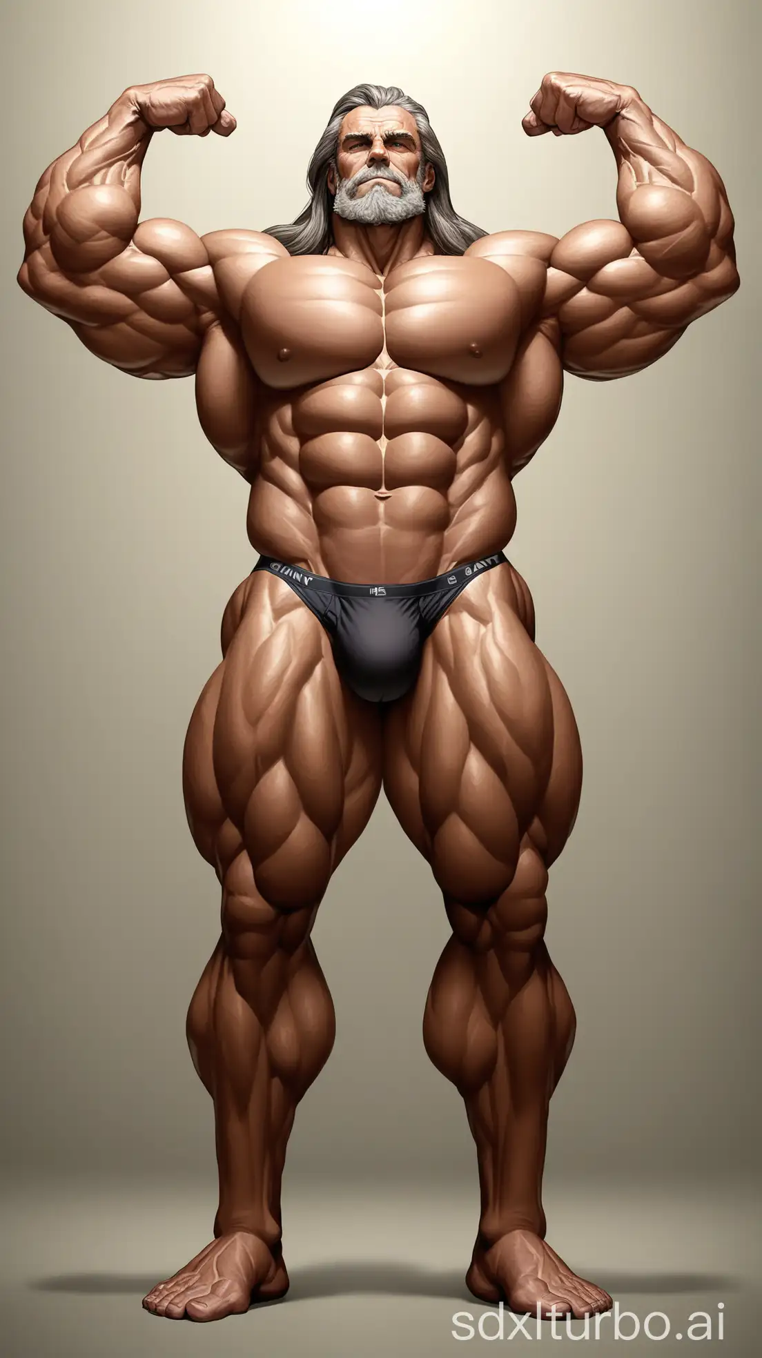 Imposing-Elderly-Giant-with-Impressive-Physique