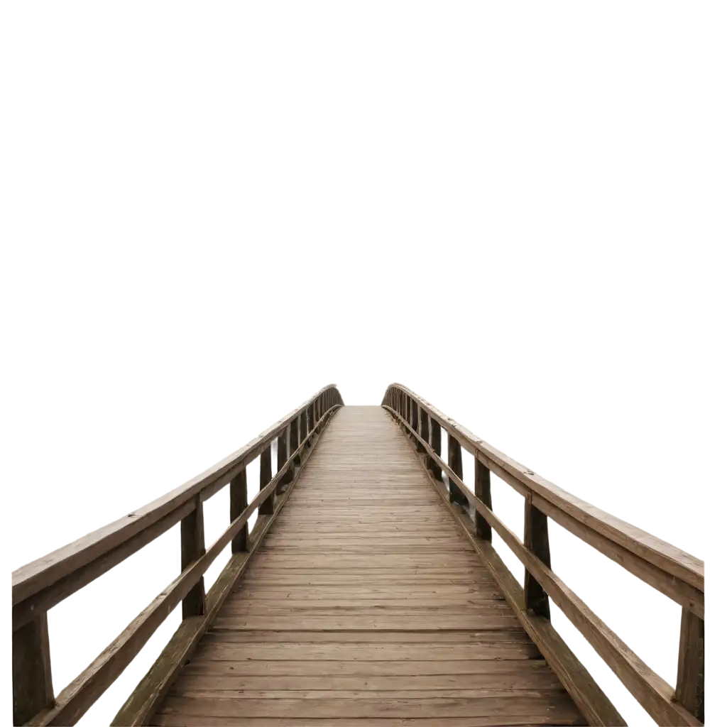 Captivating-Wood-Bridge-PNG-Image-Enhance-Your-Design-with-Clarity