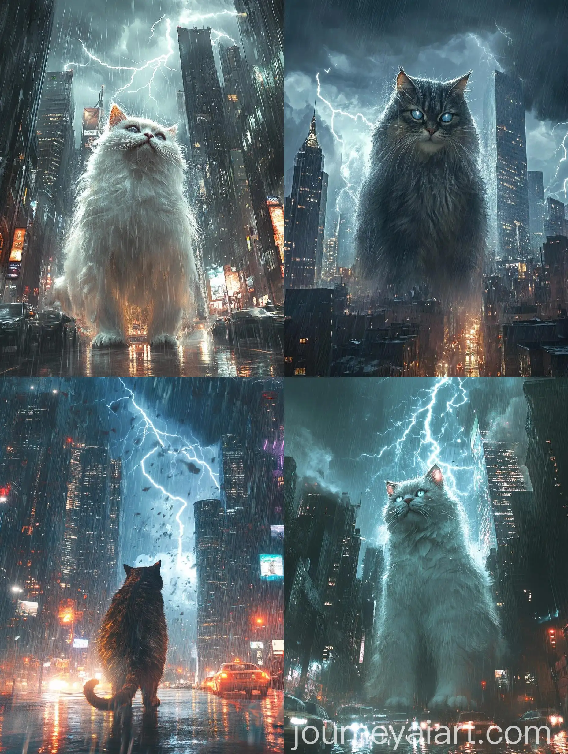 Mystical-Giant-Cat-Stands-Strong-in-Stormy-Cityscape