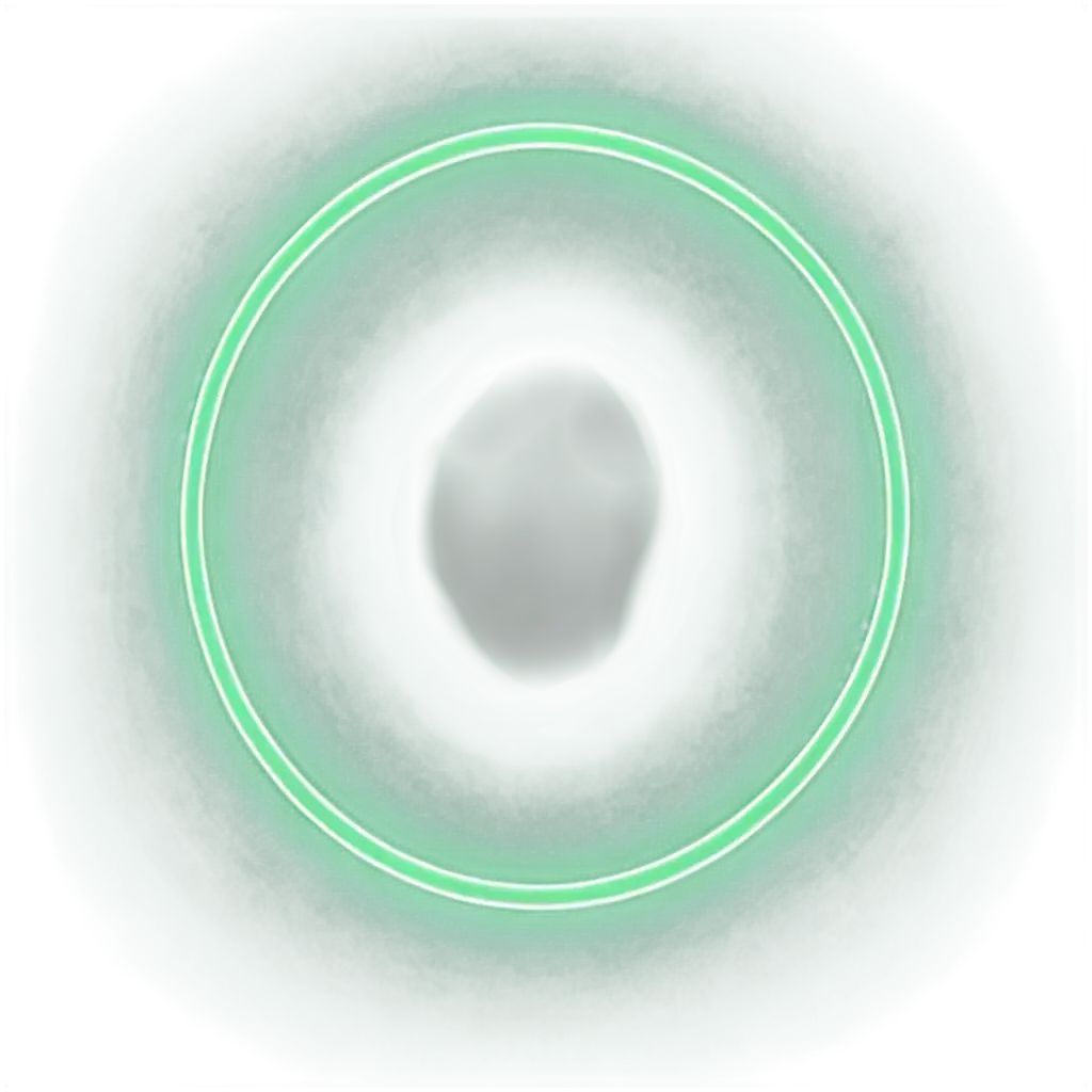 Green-Neon-Circle-PNG-Image-for-Versatile-Digital-Use