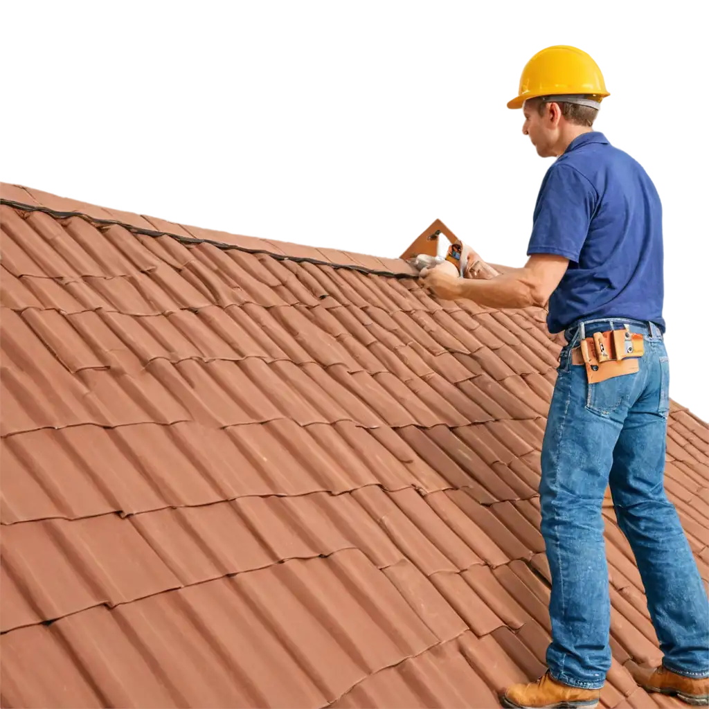 HighQuality-PNG-of-a-Roofer-Providing-Roofing-Services-for-Enhanced-Visual-Appeal