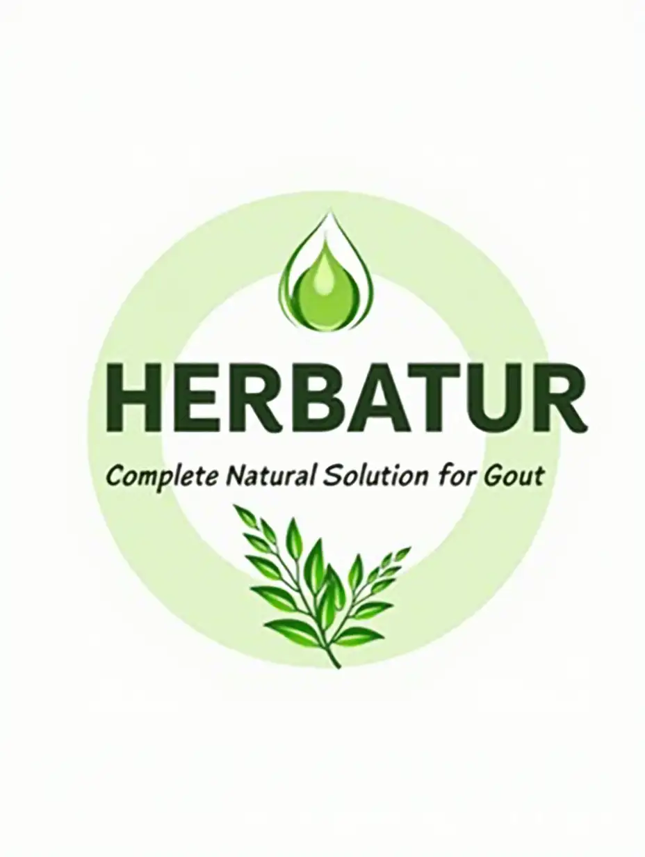 Engaging Logo Design for HERBATUR Complete Natural Solution for Gout