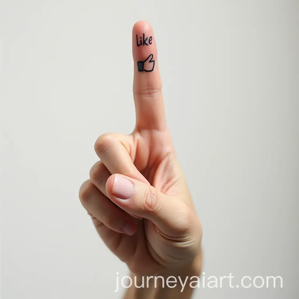 Hand-Showing-Middle-Finger-with-Like-Button-Tattoo