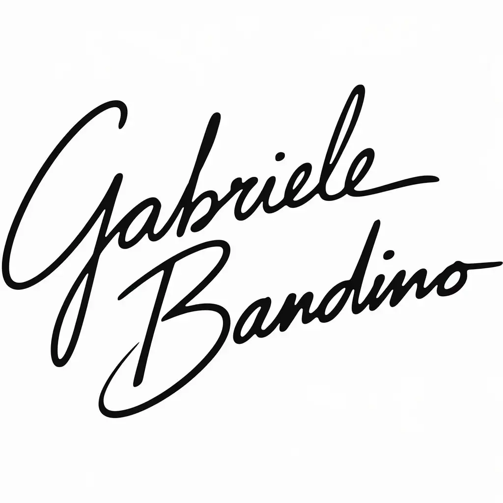 Handcrafted-Signature-for-Gabriele-Bandino