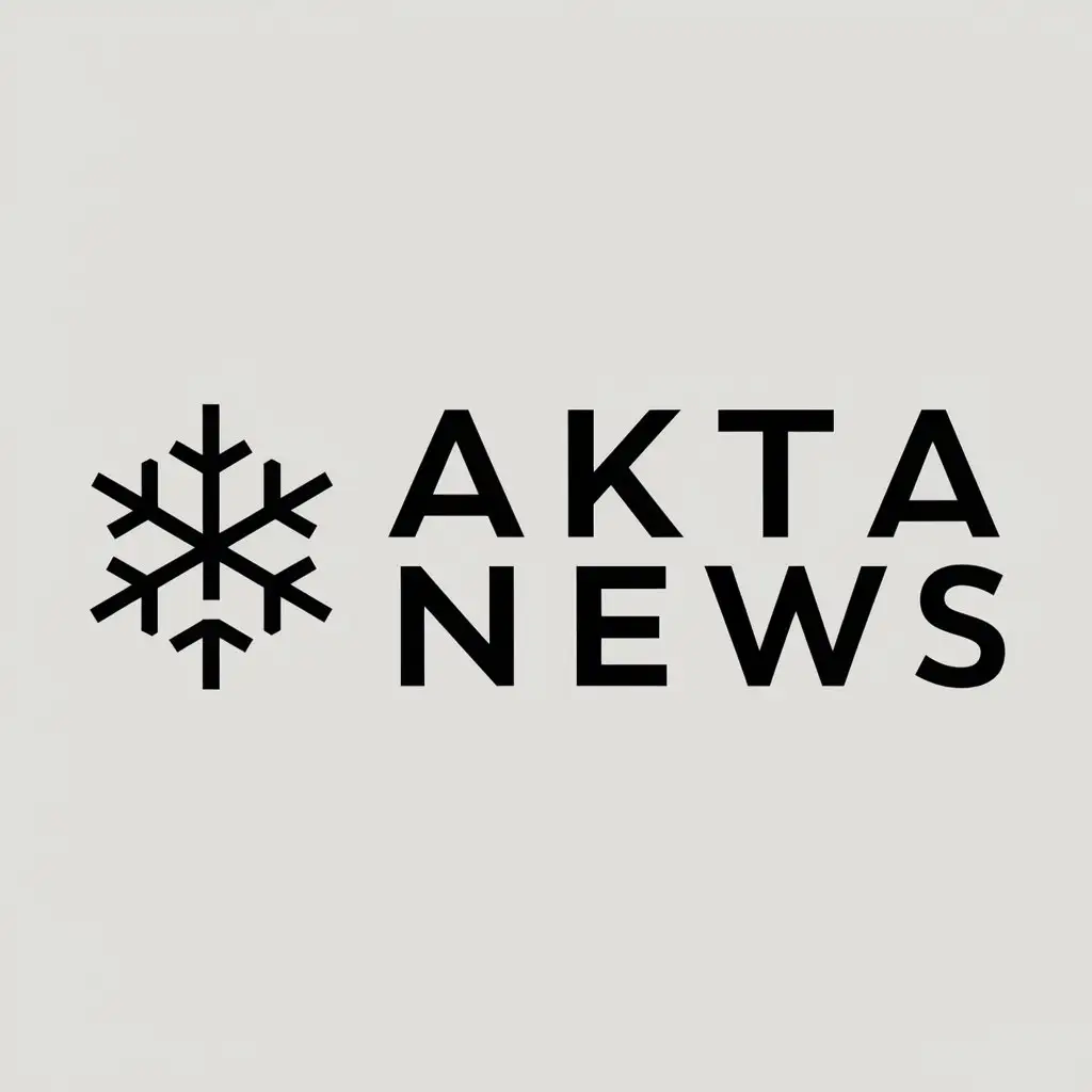 LOGO-Design-for-AKTA-NEWS-Snezh-Buria-Symbol-in-Weather-Forecast-Industry