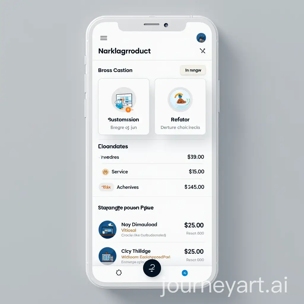 Prototype-Screen-of-Banking-Application-Featuring-Special-Banking-Products-and-Exchange-Rates