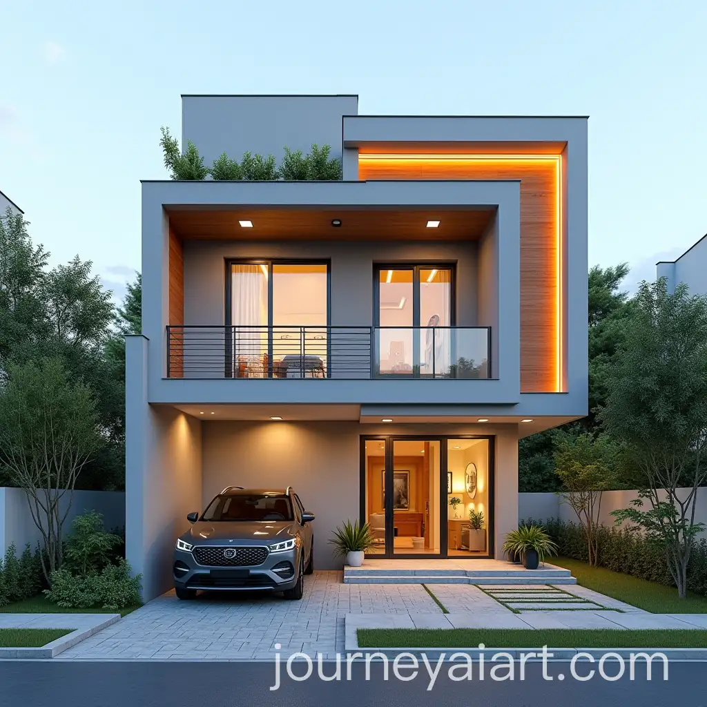 Modern-TwoStory-House-Design-with-Vibrant-Colors-and-Cozy-Aesthetic