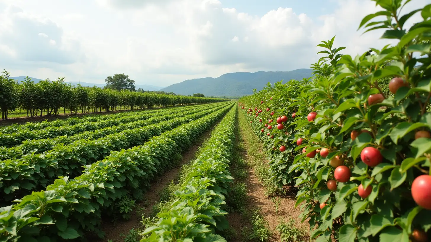 Fruitful Field by the River