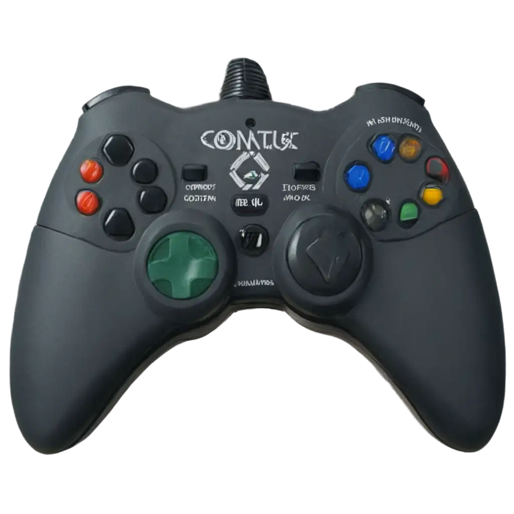 HighQuality-PNG-Image-of-Video-Game-Controller-for-Enhanced-Visual-Appeal