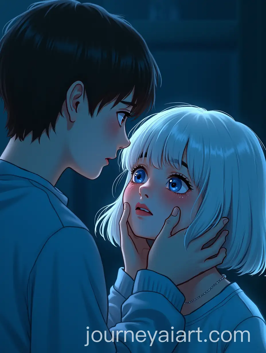 Emotional-Reassurance-Young-Couple-Comforting-Each-Other-in-Cold-AnxietyProvoking-Atmosphere