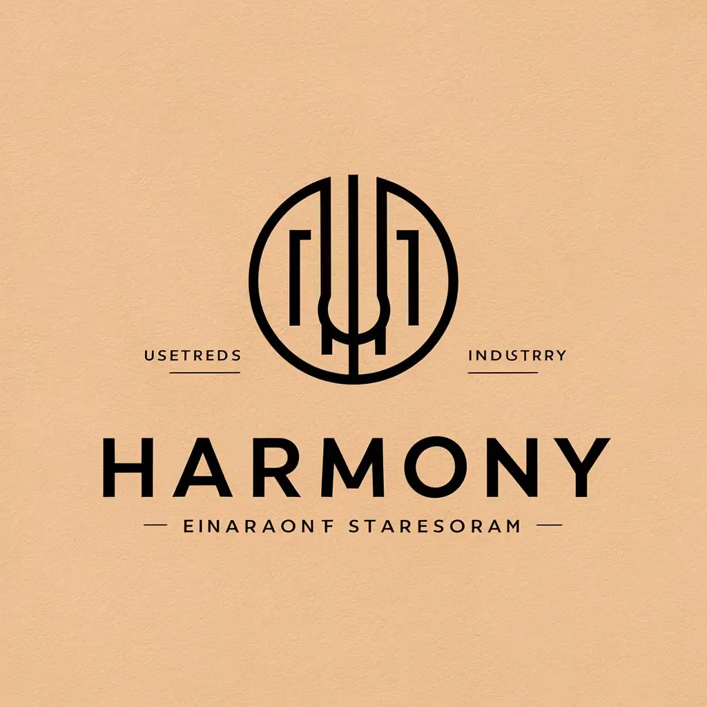 LOGO-Design-For-Harmony-Garmone-Symbol-in-Moderate-Tones-for-Sports-and-Classic-Industries