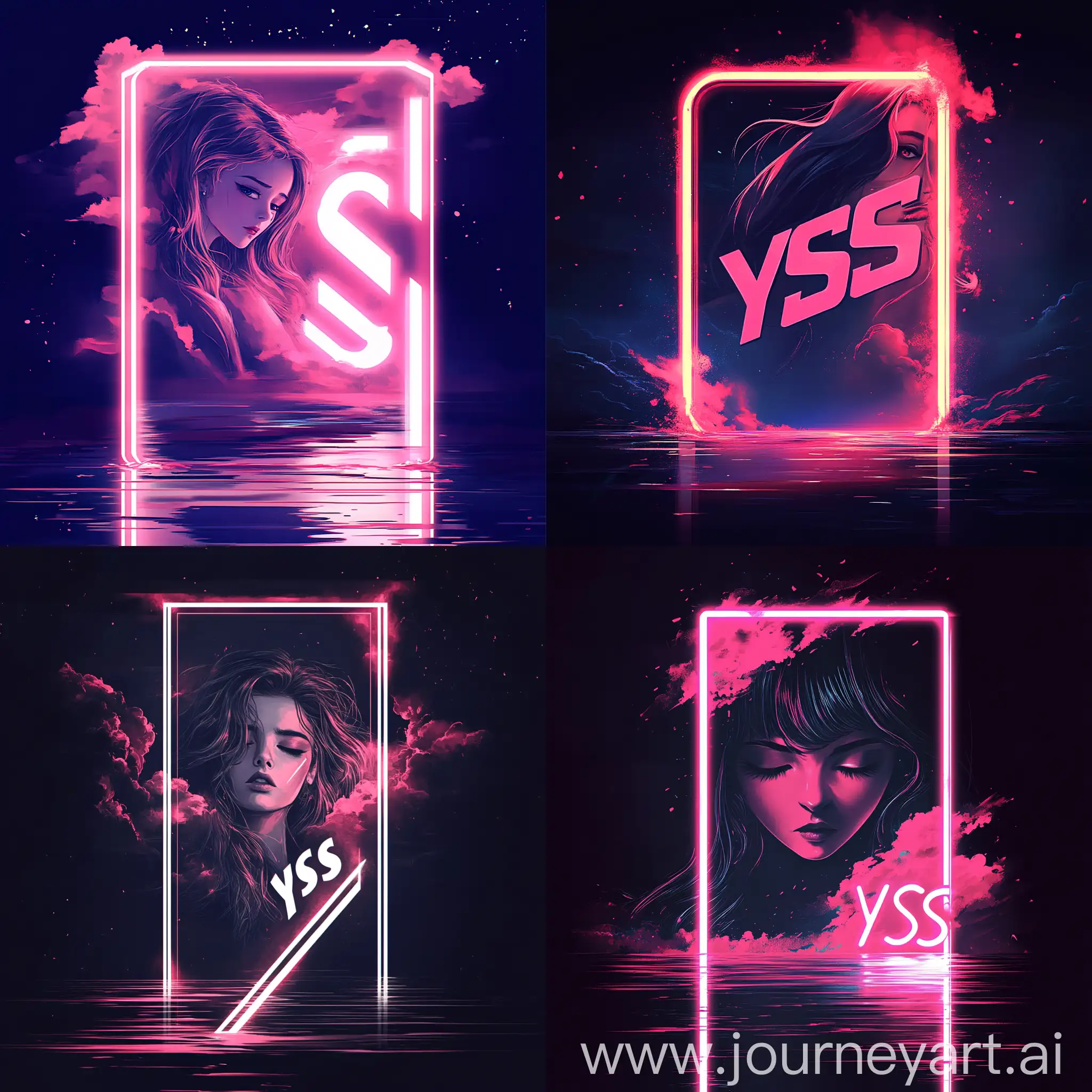 Sad-Girl-with-YSS-Logo-Design