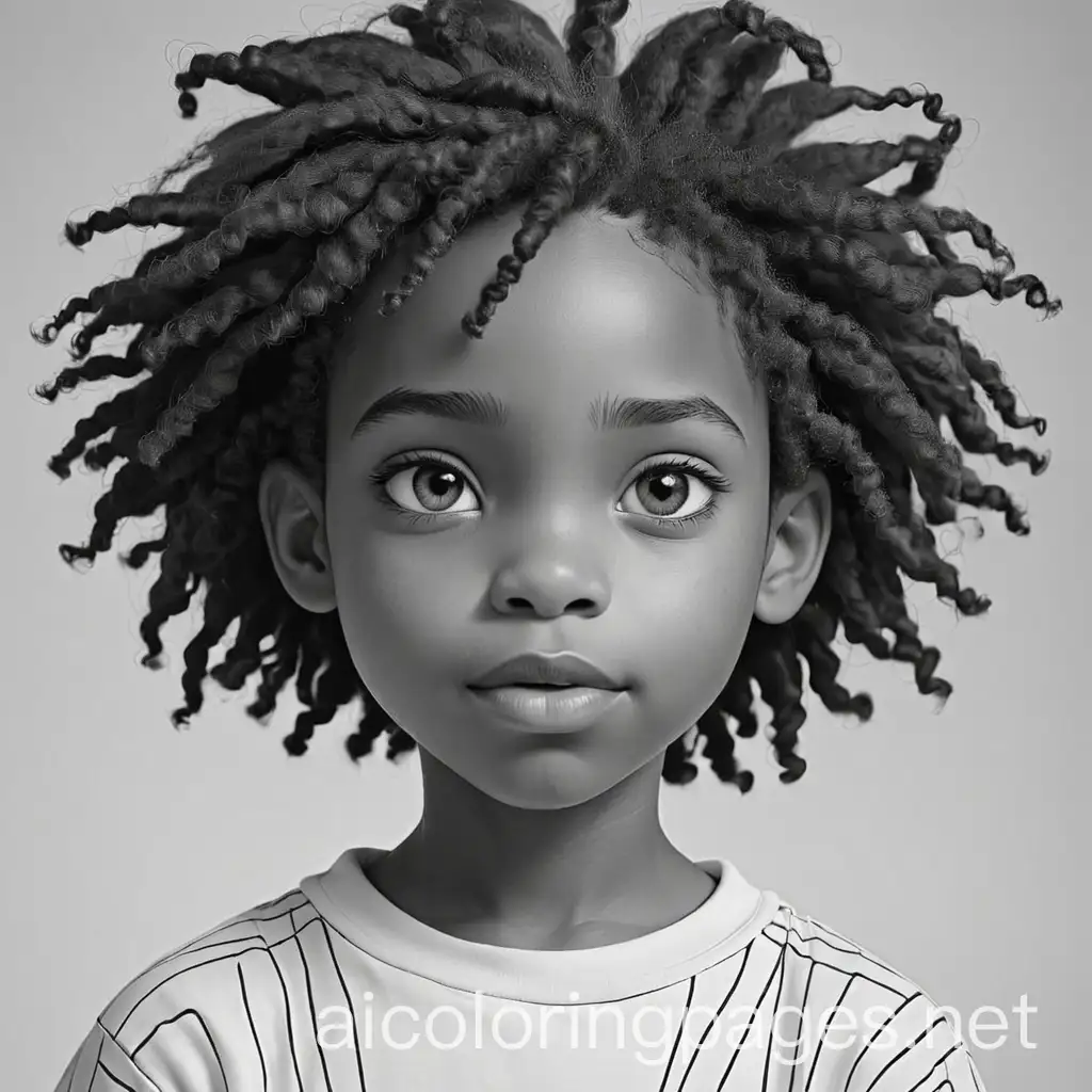 Portrait-of-a-Young-African-American-Dreamer-Coloring-Page