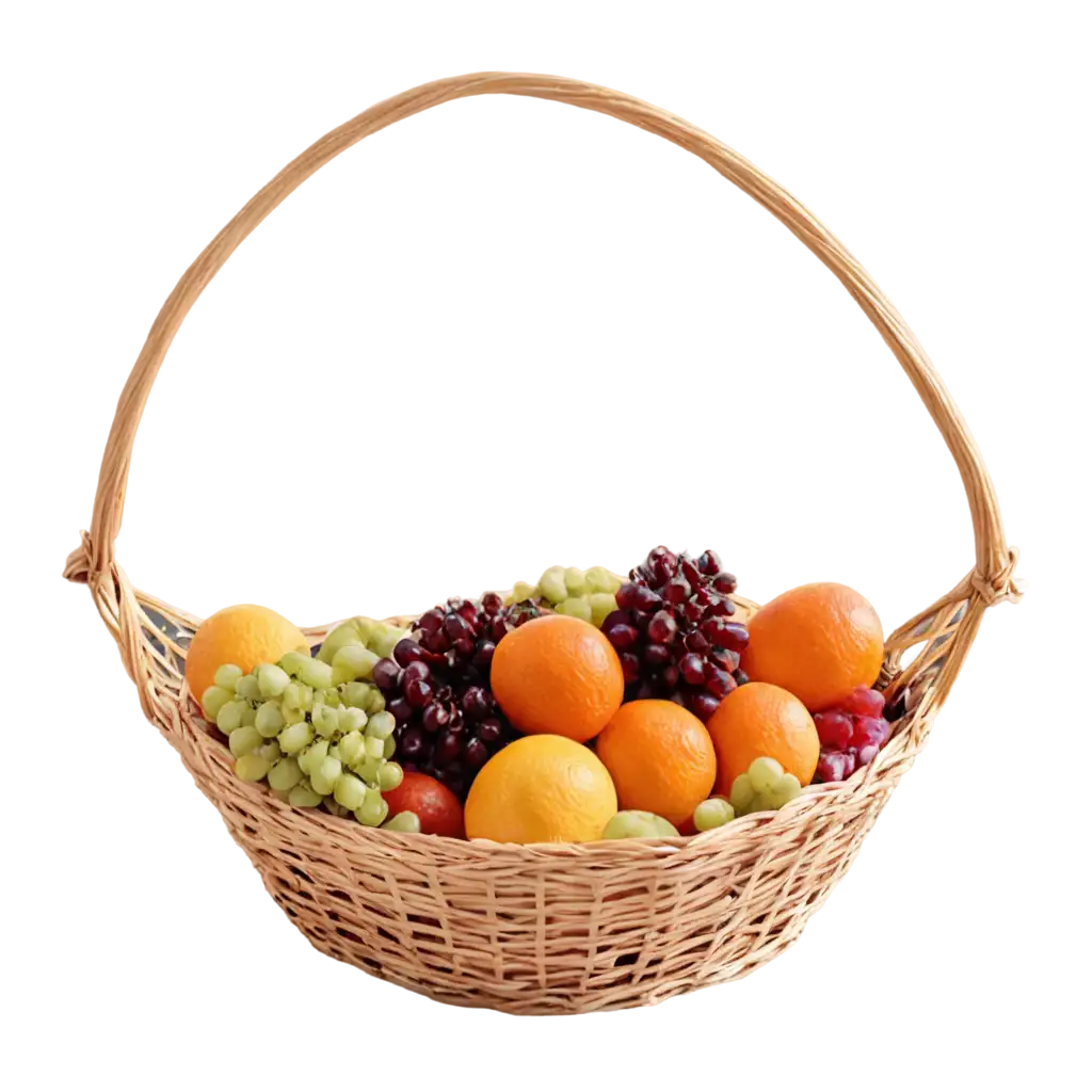 HighQuality-Fruit-Basket-PNG-Image-for-Versatile-Use