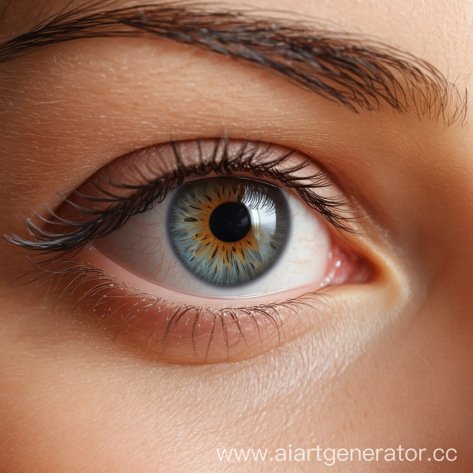 Closeup-of-Beautiful-Female-Eye-with-Detailed-Iris-and-Eyelashes