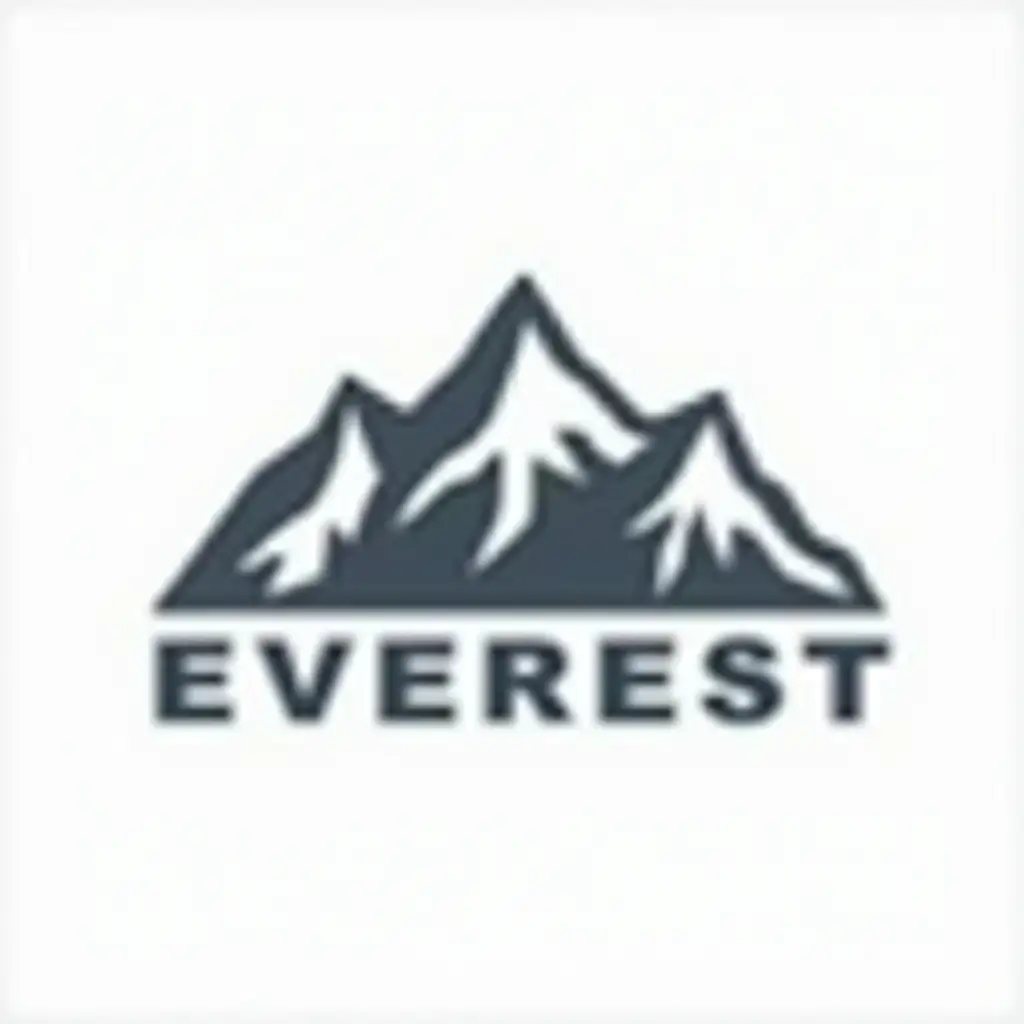 Stylized-Mountain-Logo-Featuring-EVEREST-Design