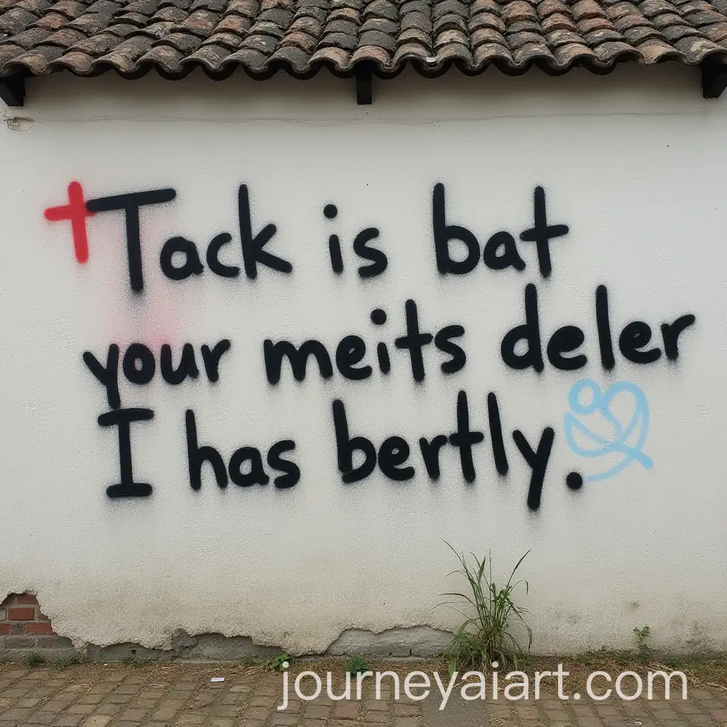 Urban-Wall-Graffiti-with-English-Text