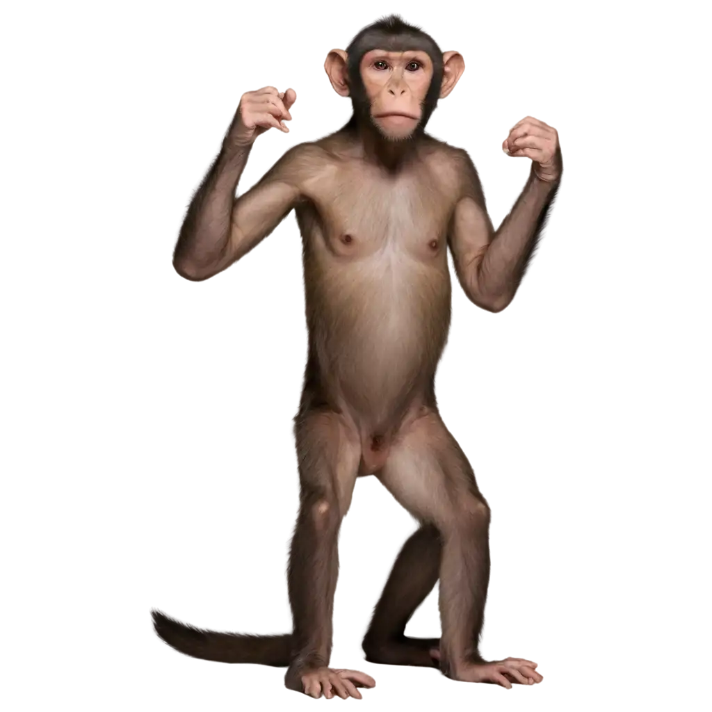 HighQuality-PNG-Image-of-a-Standing-Monkey-AI-Art-Prompt-Engineering