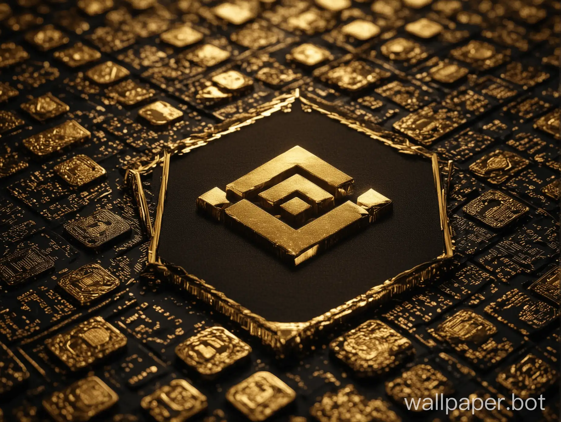 Binance-in-Dark-and-Gold-Cryptocurrency-Exchange-Platform-Concept