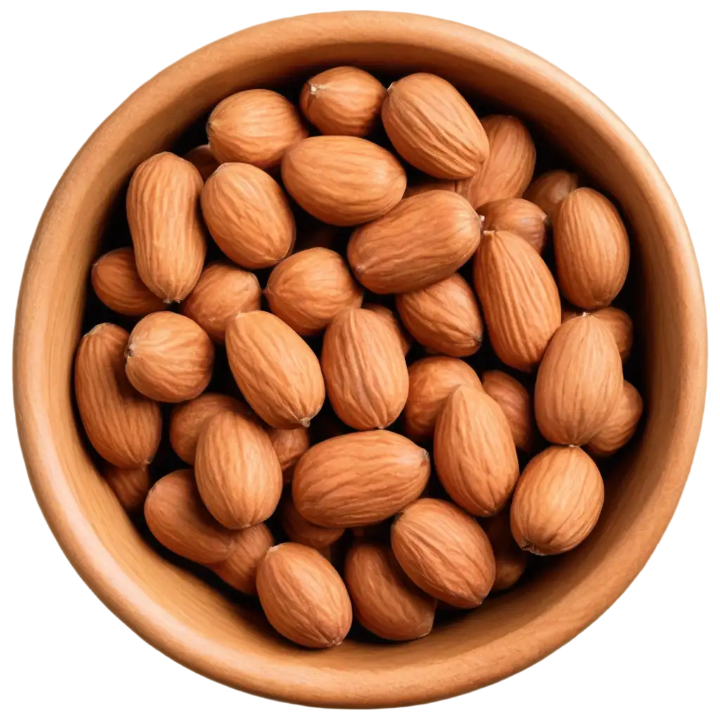 UltraRealistic-PNG-Wooden-Bowl-Overflowing-with-Mixed-Nuts