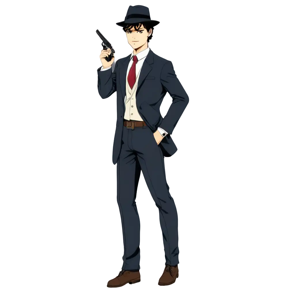 2D-80s-Male-Comic-Detective-PNG-Image-A-Bold-and-Nostalgic-Visual-Representation-of-the-Classic-Detective-Genre