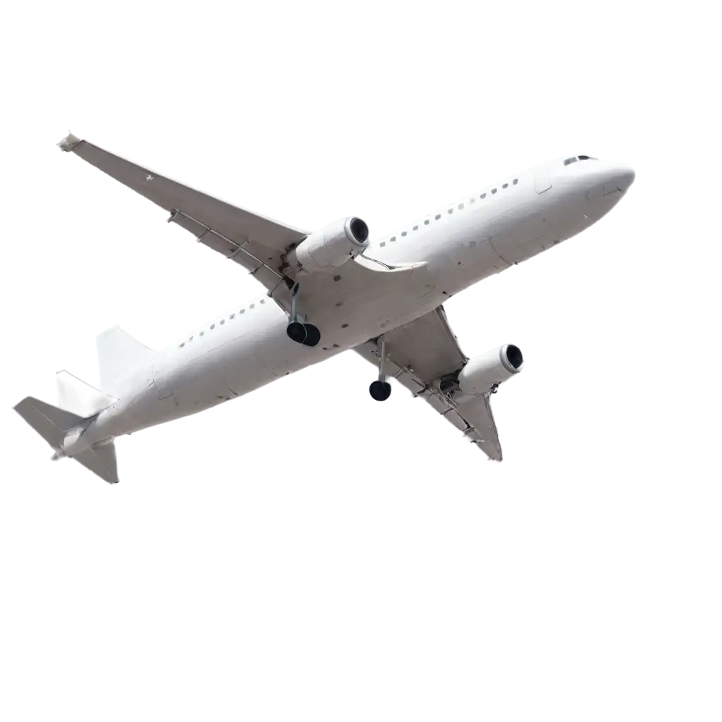 HighQuality-PNG-of-a-White-Plane-Flying-Perfect-for-Various-Applications