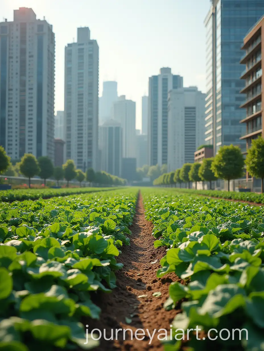 Urban-Agriculture-in-Cityscape-with-Green-Rooftop-Gardens