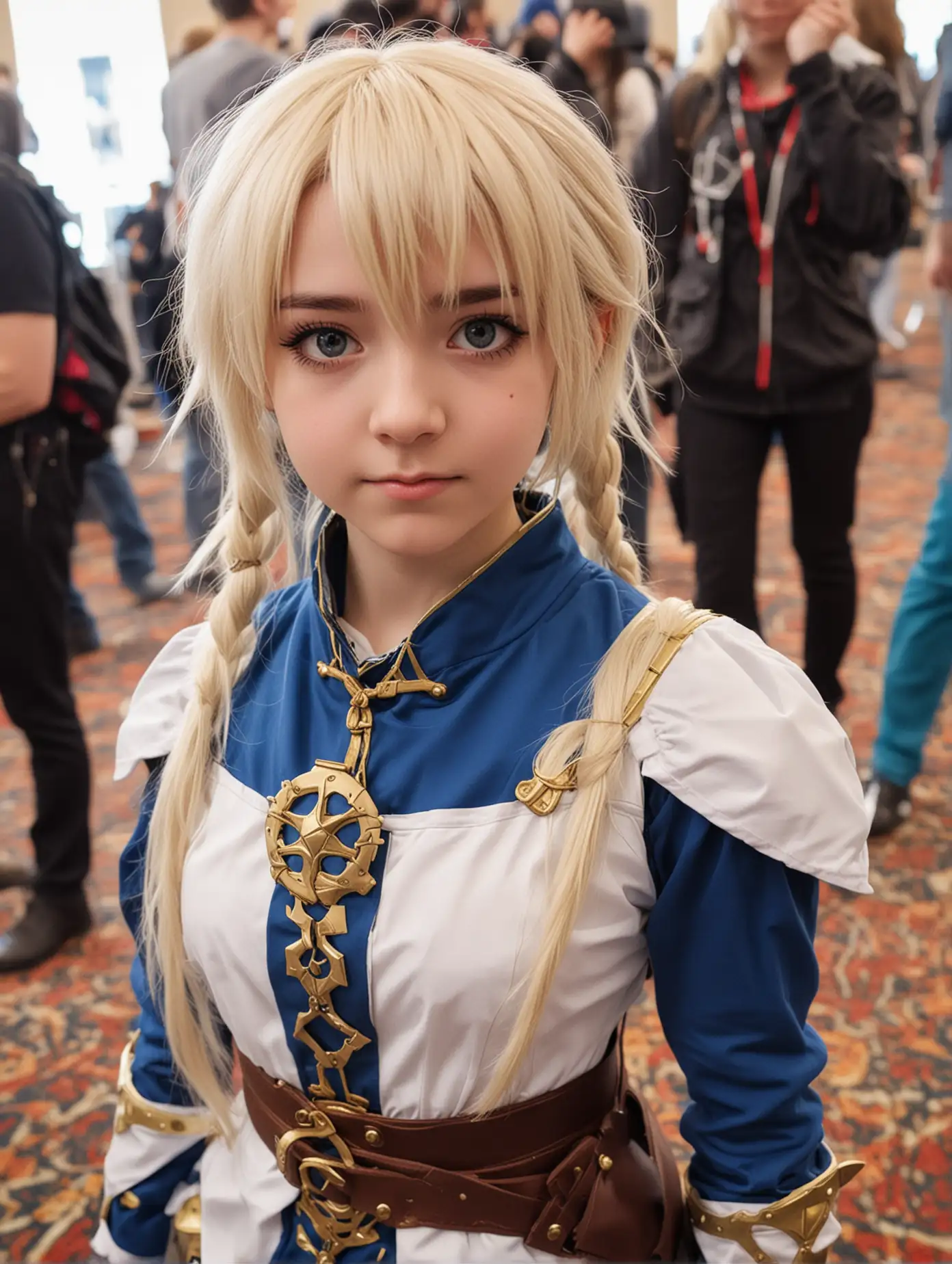 cute 13yo girl Jenova cosplay jrpg convention. cute innocent young face