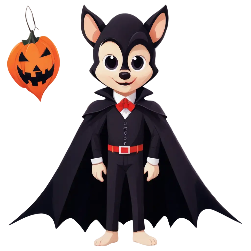 Adorable-Puppy-Beside-Dracula-PNG-Image-Creation-Guide