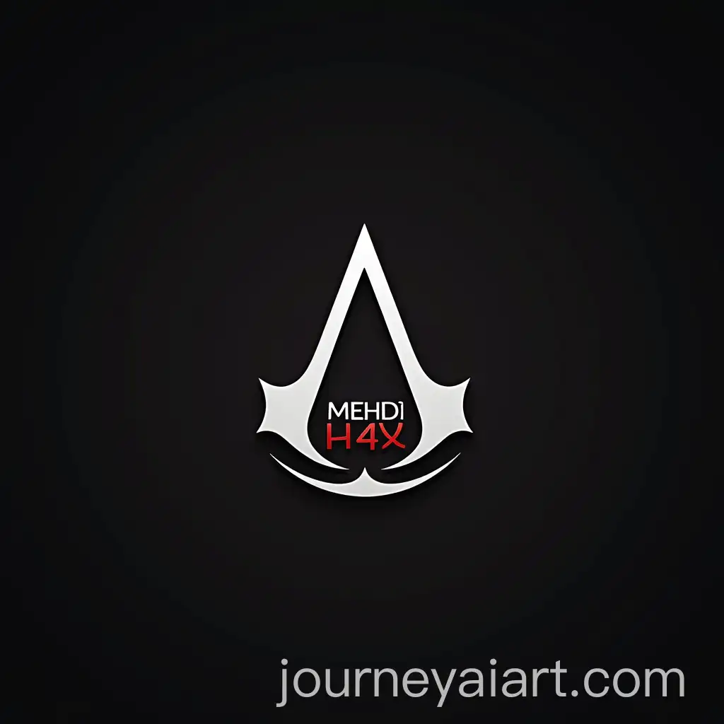 Custom-Logo-Design-for-YouTube-Channel-MEHDI-H4X-Inspired-by-Assassins-Creed-Ezio