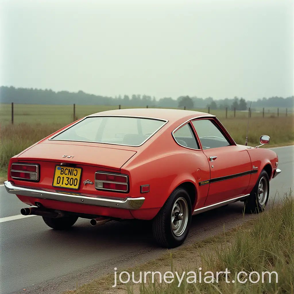 1974-Toyota-Celica-GT-and-Hyundai-1974-Coupe-Fastback-Rear-Side-View