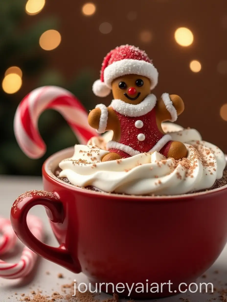 Hot-Chocolate-with-Whipped-Cream-Gingerbread-Man-and-Candy-Cane-for-Christmas