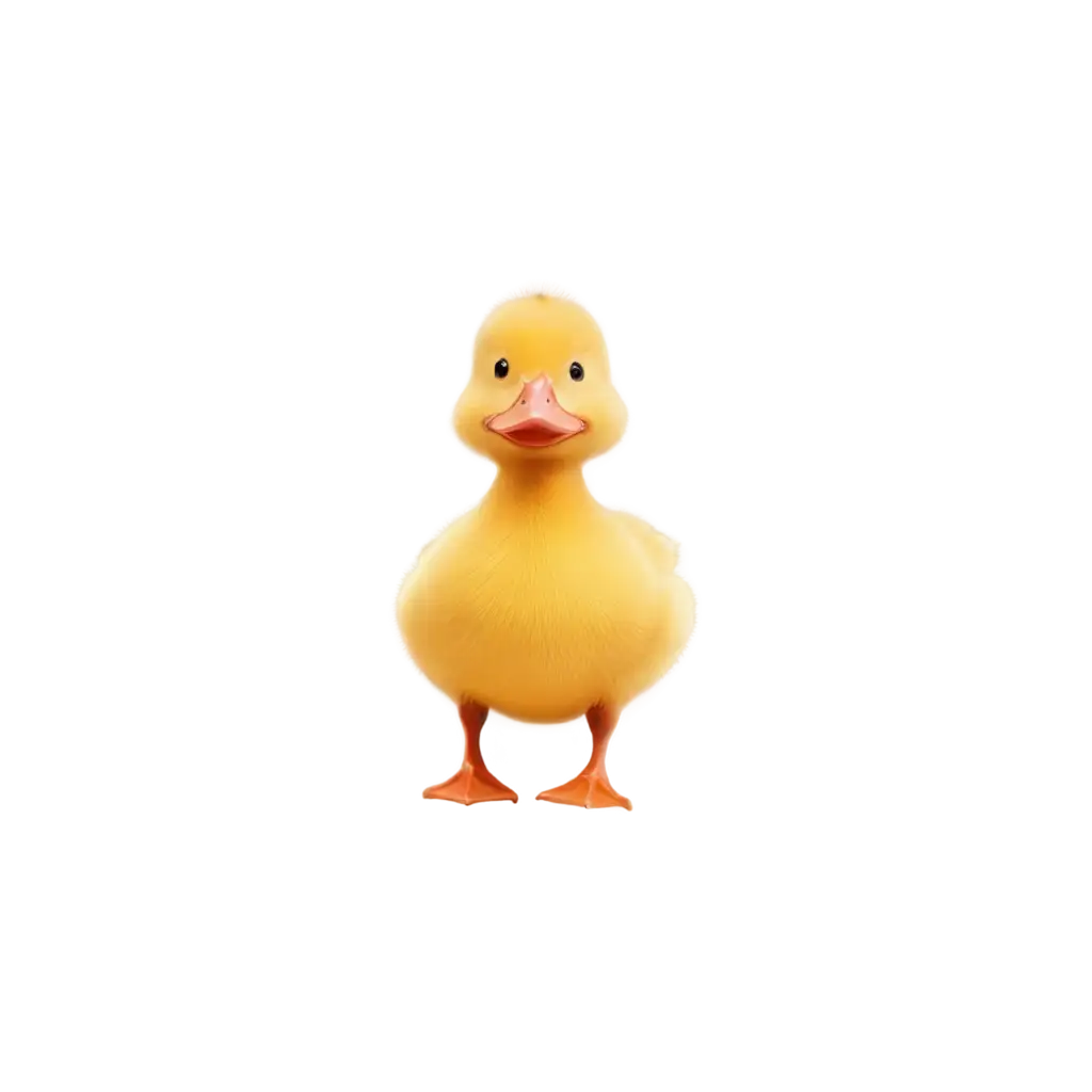 Minimalist-Cute-Duck-PNG-Image-for-Diverse-Creative-Uses