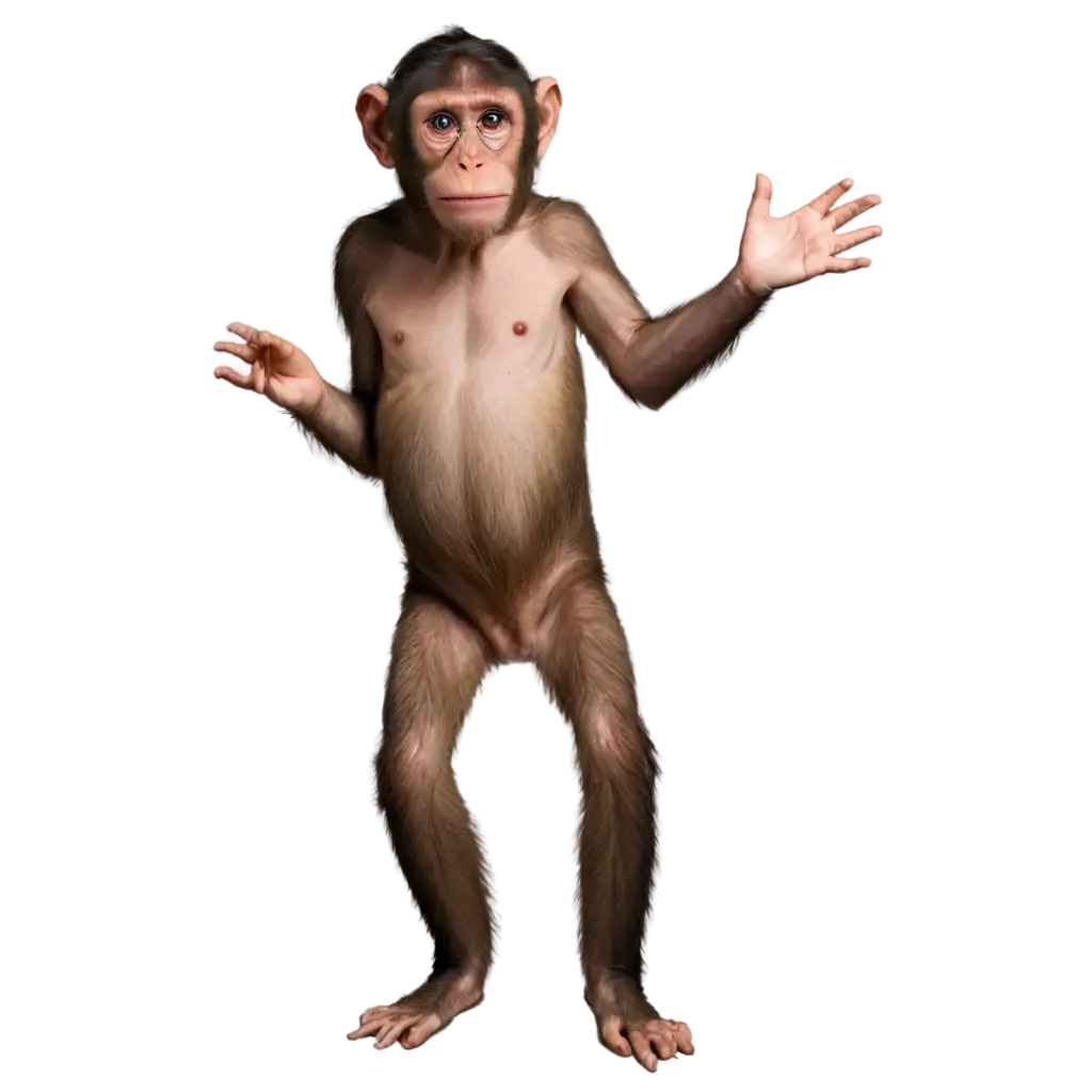 Friendly-Monkey-Wants-to-Shake-Hands-PNG-Image-for-Playful-Interaction