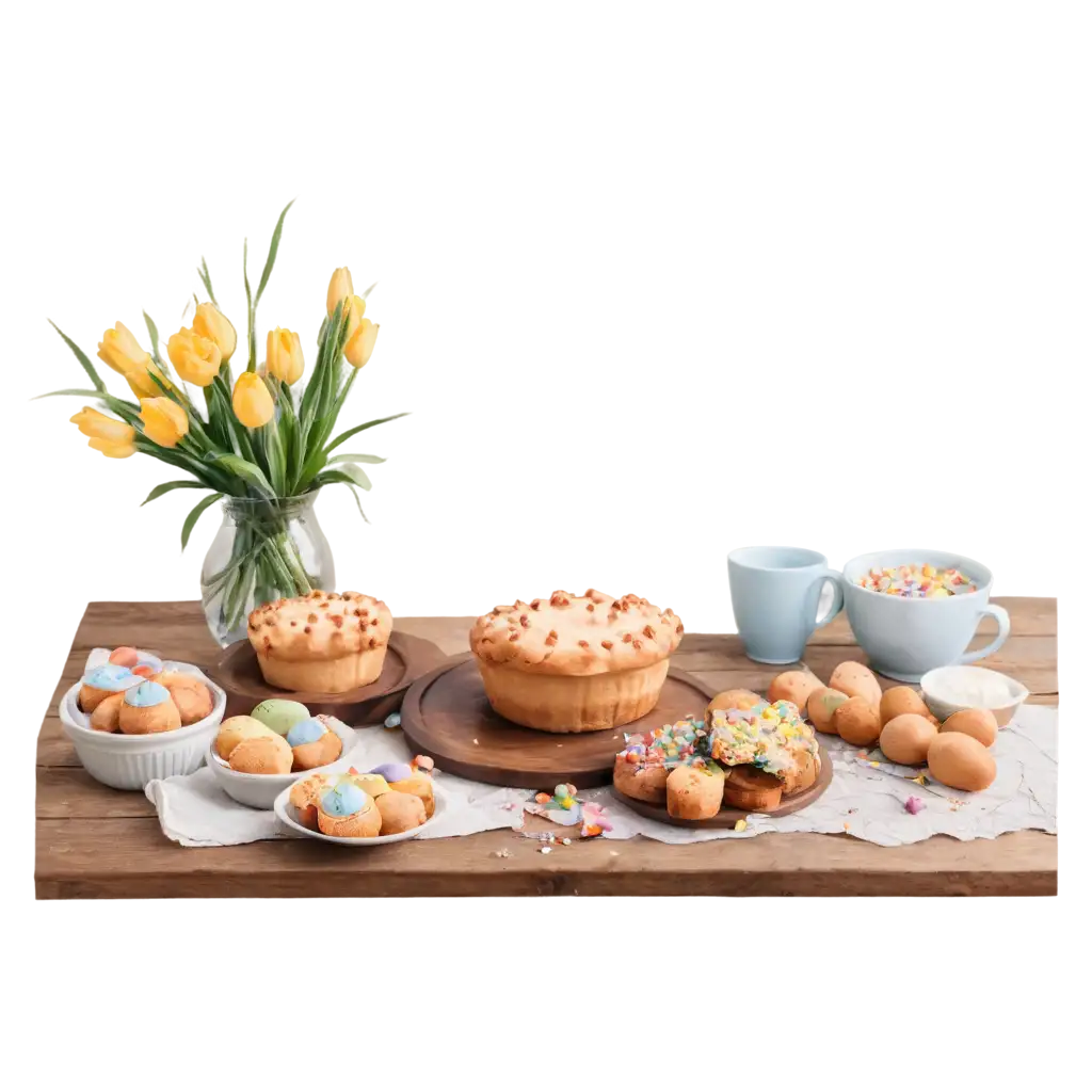 Easter-Baking-Table-PNG-HighQuality-Image-for-Festive-Culinary-Creations