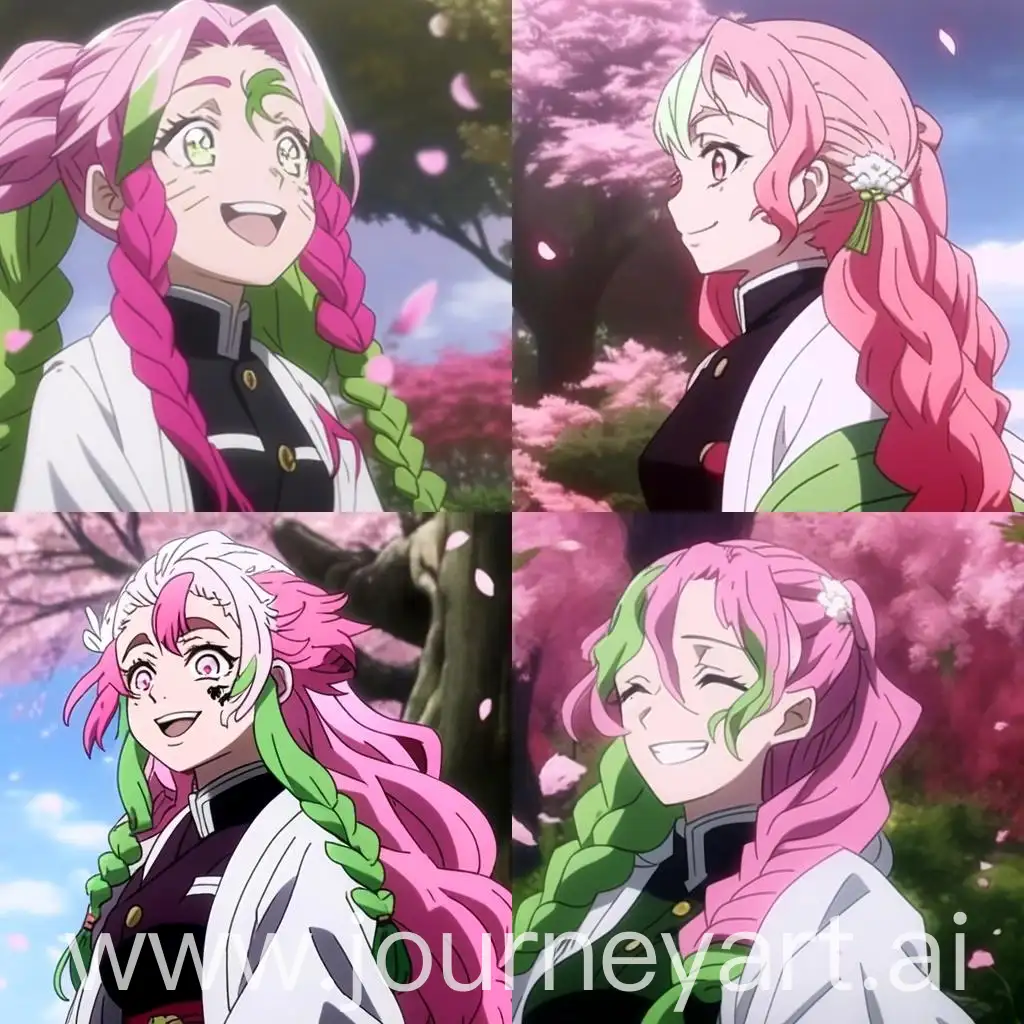 Demon-Slayer-Woman-with-Pink-Sakura-Haori-and-Bright-Smile