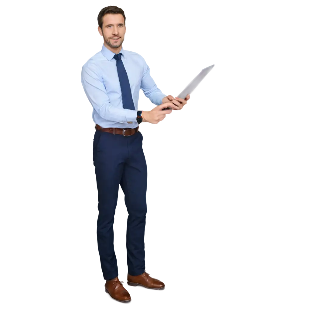 PNG-Image-of-a-Professional-Employed-Man-HighQuality-Representation-for-Various-Digital-Uses