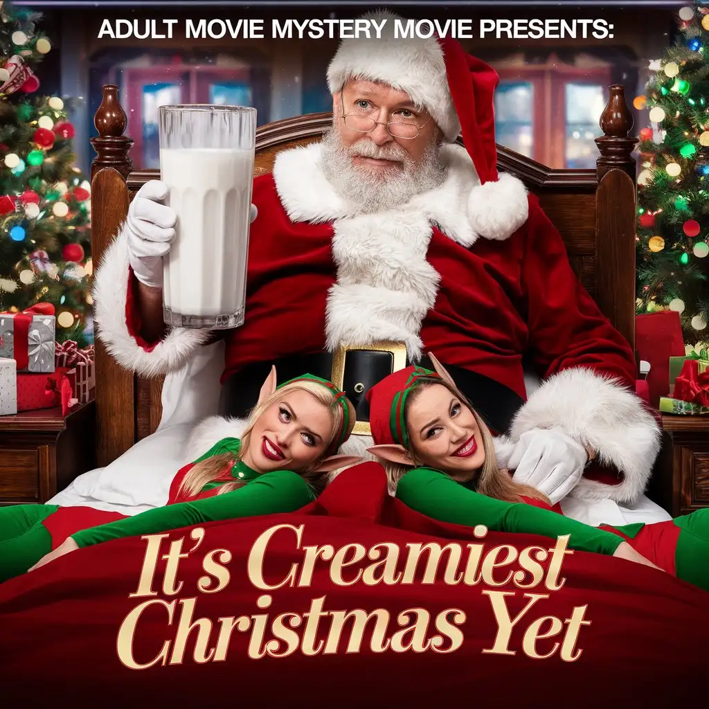 Christmas-Mystery-Movie-Poster-Featuring-Santa-and-Naughty-Elves